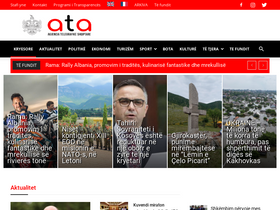 'ata.gov.al' screenshot