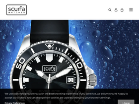 'scurfawatches.com' screenshot