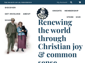 'chesterton.org' screenshot