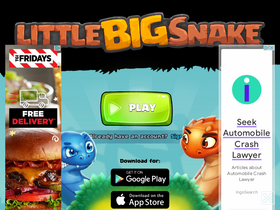 'littlebigsnake.com' screenshot