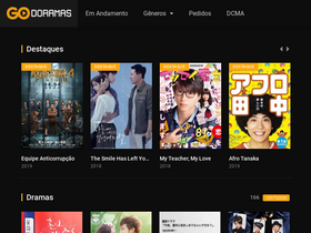 'godoramas.com' screenshot