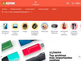 'kemik.gt' screenshot