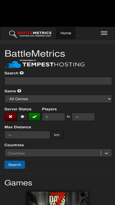 Top 33 battlemetrics.com competitors