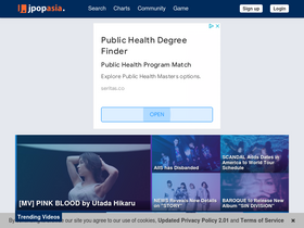 'jpopasia.com' screenshot