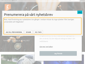 'forskning.se' screenshot