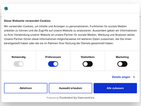 'kalaidos-fh.ch' screenshot