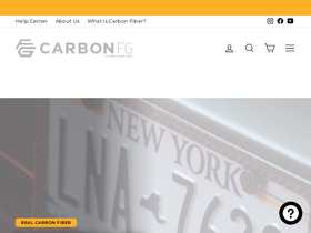 'carbonfibergear.com' screenshot