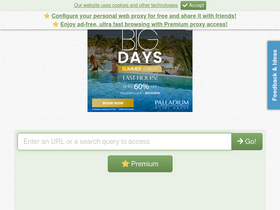 'croxyproxy.net' screenshot