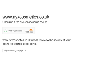 'nyxcosmetics.co.uk' screenshot