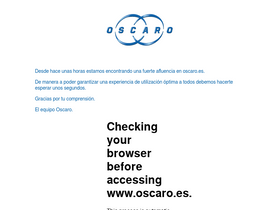 'oscaro.es' screenshot