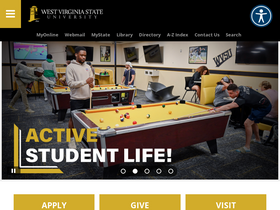 'wvstateu.edu' screenshot