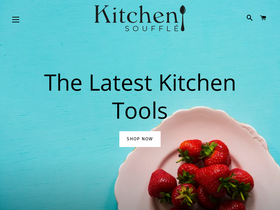 kitchensouffle.com homepage screenshot