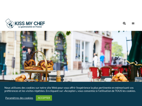'kissmychef.com' screenshot