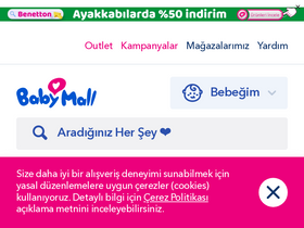 'babymall.com.tr' screenshot