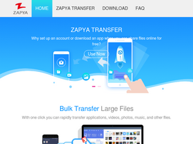 'izapya.com' screenshot