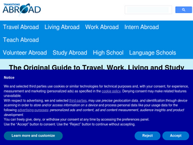 'transitionsabroad.com' screenshot