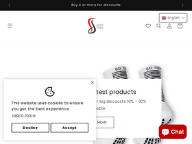 Sd Sox homepage screenshot