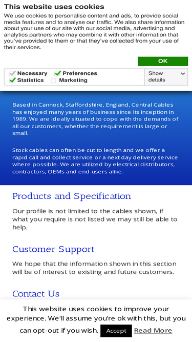 centralcables.co.uk