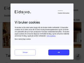'eidsiva.net' screenshot