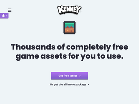 'kenney.nl' screenshot