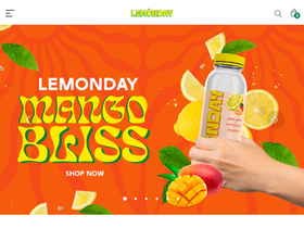 drinklemonday.com homepage screenshot
