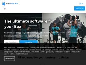 'aimharder.com' screenshot