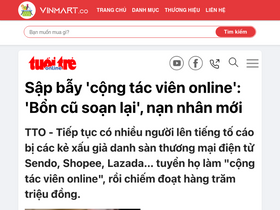 'vinmart.co' screenshot