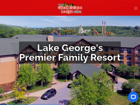 'sixflagsgreatescapelodge.com' screenshot