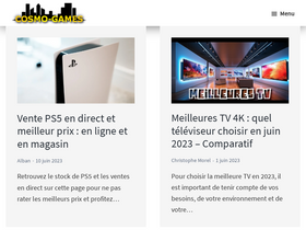 'cosmo-games.com' screenshot