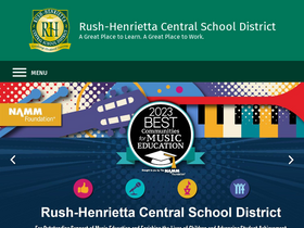 'rhnet.org' screenshot