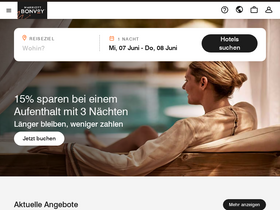 'marriott.de' screenshot