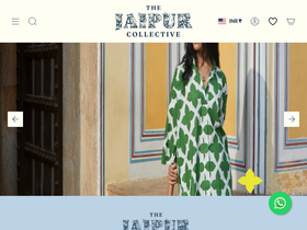 thejaipurcollective.com homepage screenshot