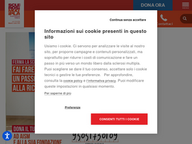 'aism.it' screenshot