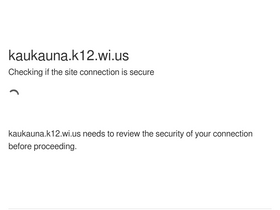 'kaukauna.k12.wi.us' screenshot