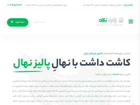 'paliznahal.ir' screenshot