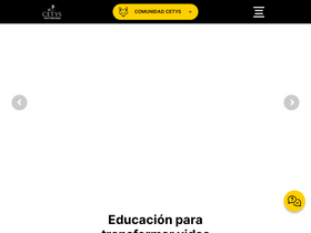 'cetys.mx' screenshot