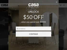 casafurnitureusa.com homepage screenshot