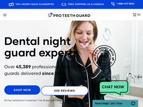 'proteethguard.com' screenshot