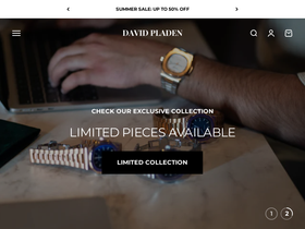 David Pladen website screenshot
