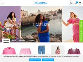 'sans-online.nl' screenshot