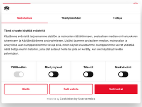 'taloustutkimus.fi' screenshot