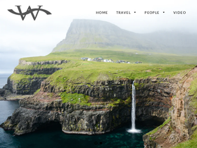 sabrina wishak photography homepage screenshot