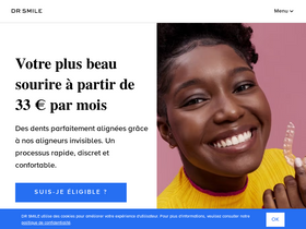 'drsmile.fr' screenshot