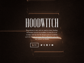'thehoodwitch.com' screenshot