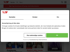 'tv2nord.dk' screenshot