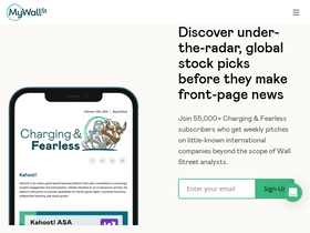 'mywallst.com' screenshot