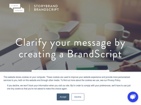 'mystorybrand.com' screenshot