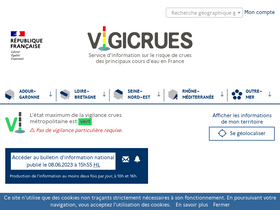 vigicrues.gouv.fr