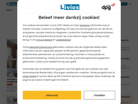 'livios.be' screenshot