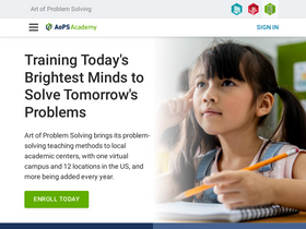 'aopsacademy.org' screenshot